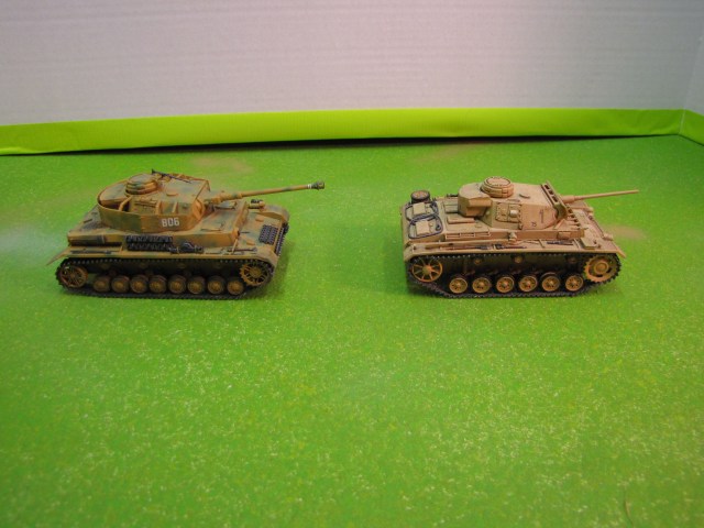 The Panzer IV and Panzer III