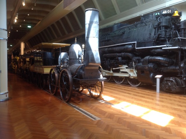 Trains: from very old to very powerful!