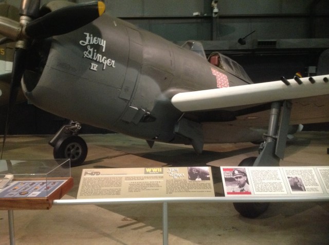 This is a real treat. A nice restoration of a P-47D Thunderbolt in the markings of Neel Kearby, the top Thunderbolt ace in the Pacific with 22 kills. And then...