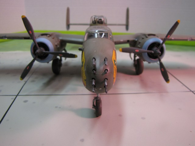 Kind of a scary view!