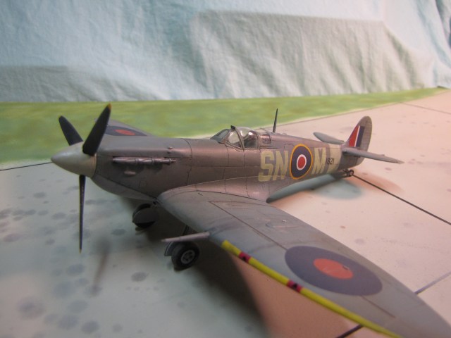 Supermarine Spitfire Mk Vb.  The most produced version of the famous fighter.