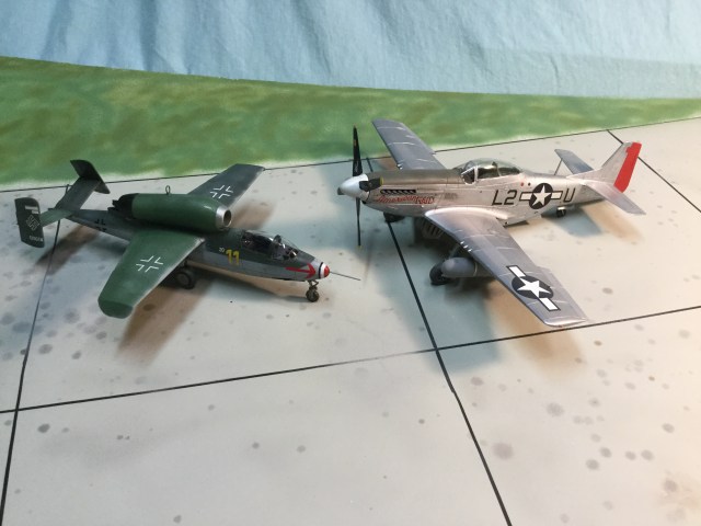 Fighter sweeps over Germany by large formations of P-51 Mustangs convinced Luftwaffe leadership they needed large numbers of superior aircraft. The small number of Me262 would never be enough.